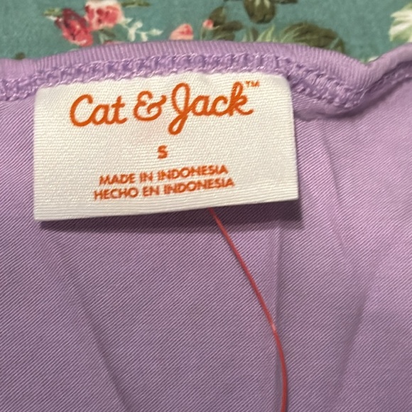 Woman’s small tank top (Cat & Jack) new with tags purple tee. Summer wear ☀️ - Picture 2 of 6